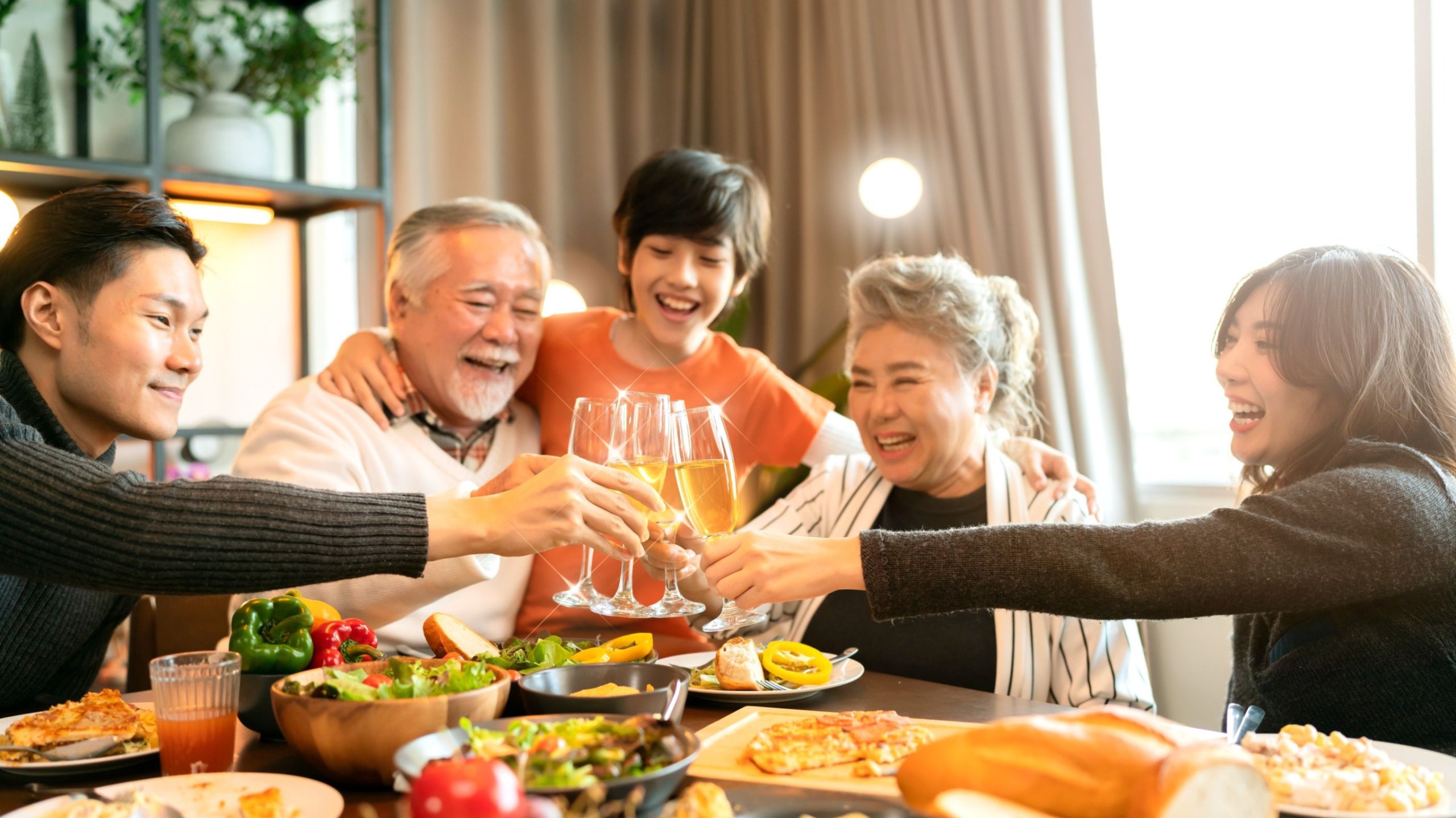 Fathers day celebration with family